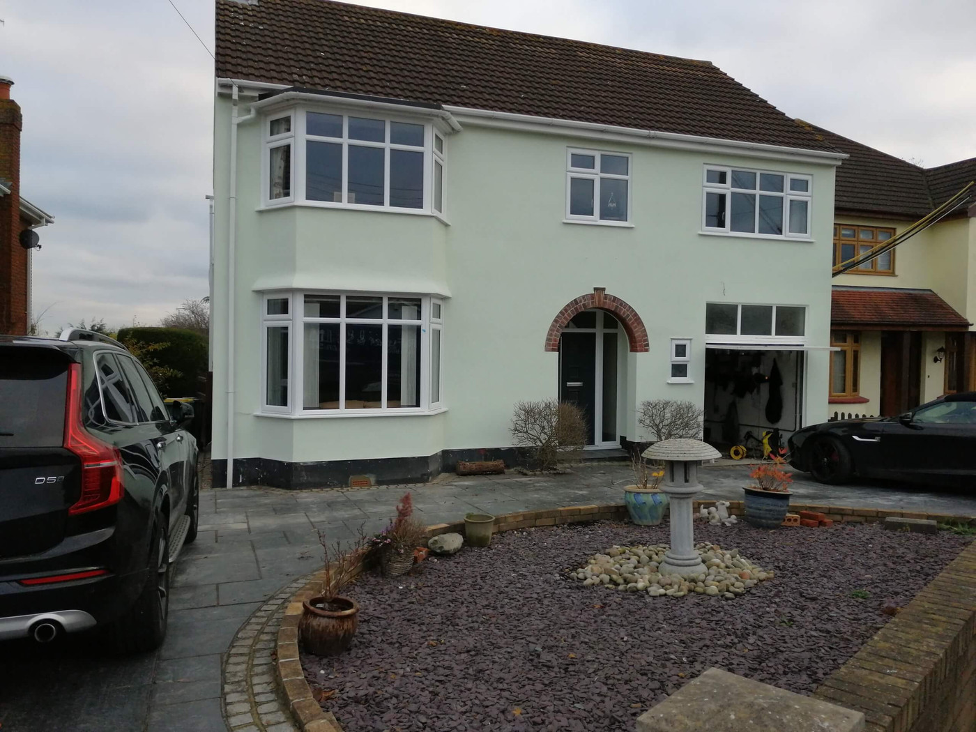 Example of a domestic rendering project completed by R. Fulcher & Sons